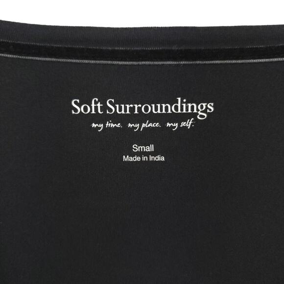 Soft Surroundings Beaded Tunic Long Sleeve Top - Picture 5 of 7